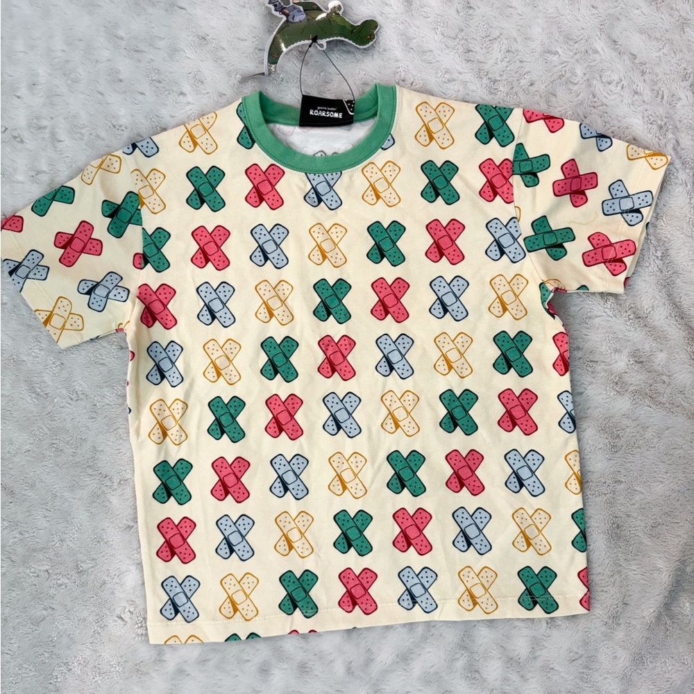 NWT- REXY Youth Bandaid Tee Shirt